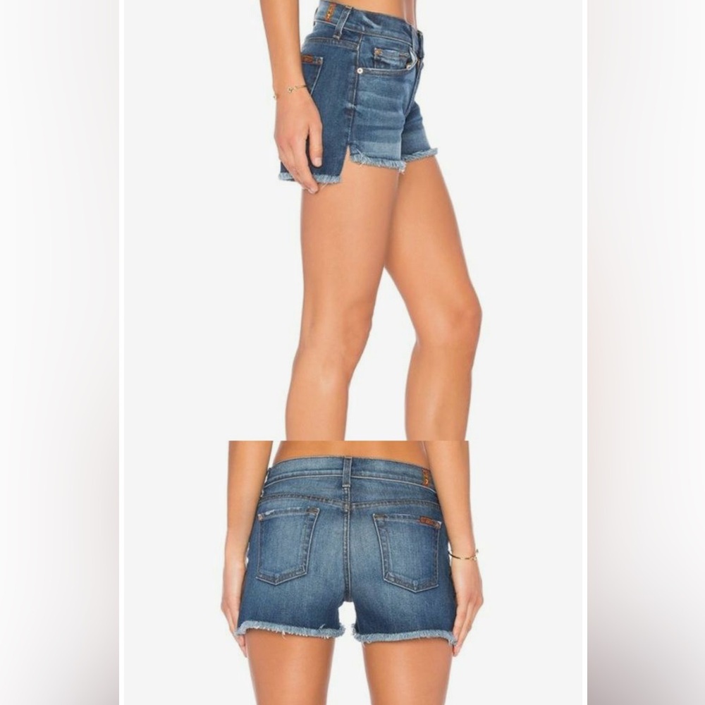 Women's Blue Denim Shorts
